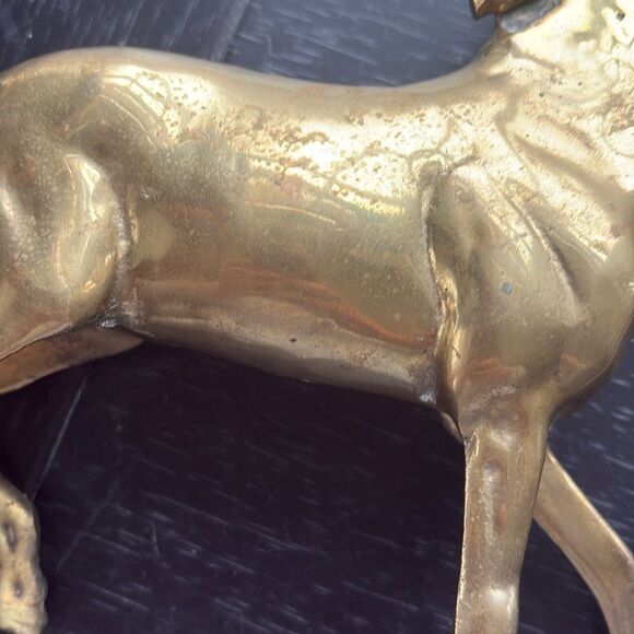 Vintage brass horse - Picture 7 of 8